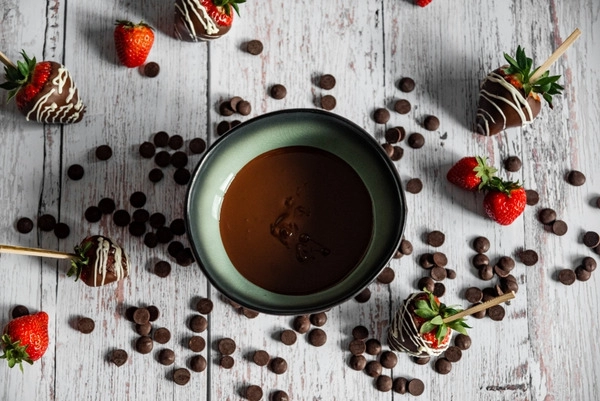 chocolat et crème douce