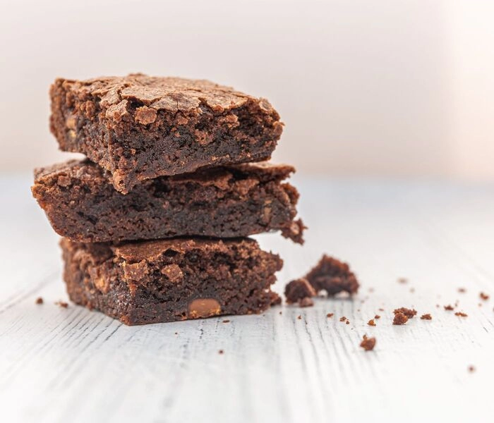 des légumes dans les desserts  oui ce sont des brownies au chocolat et à la citrouille
