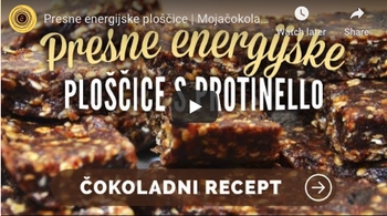 barres énergétiques fraîches avec proteinella
