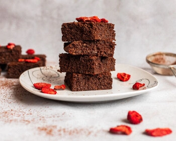 brownie au chocolat et aux noisettes