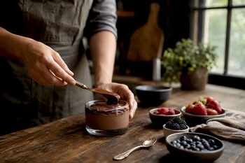 pte à tartiner au chocolat pour le dessert : des idées rapides qui font leur effet