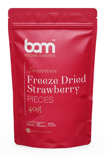 Fraises lyophilisées, 40 g