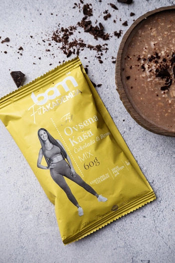 Flocons d''avoine, chocolat et banane, 60 g