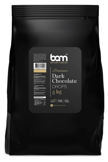 Gouttes de chocolat noir, 5 kg