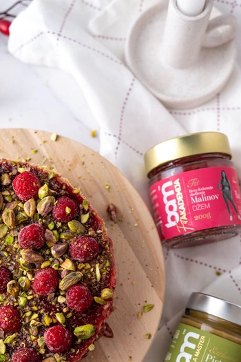 Confiture de framboises, sans sucre ajouté, 200 g