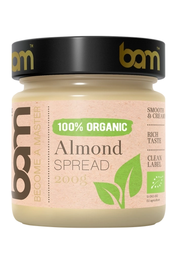 Pâte à tartiner aux amandes 100% bio - 200g
