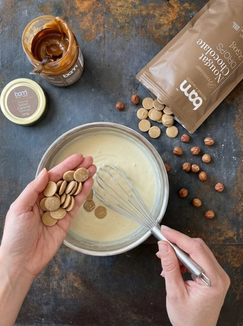 Nougat au chocolat, 250 g