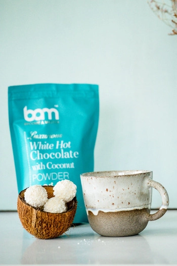 Chocolat chaud blanc à la noix de coco, 220 g
