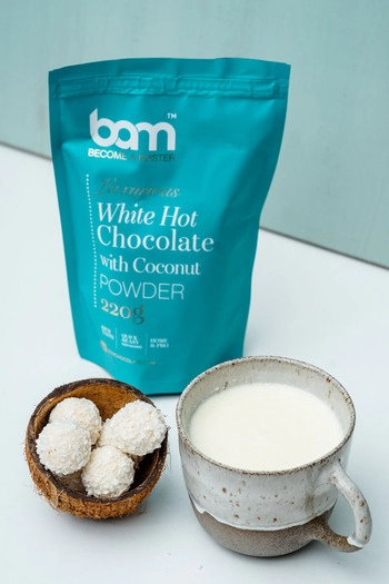 Chocolat chaud blanc à la noix de coco, 220 g