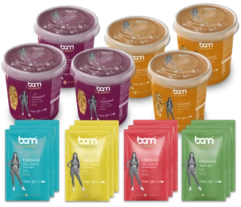 Mélange de flocons d'avoine