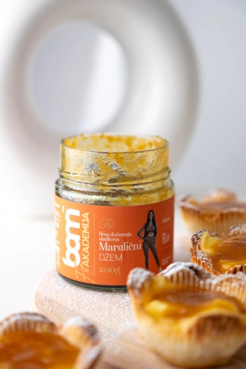 Confiture d''abricots sans sucre ajouté, 200 g