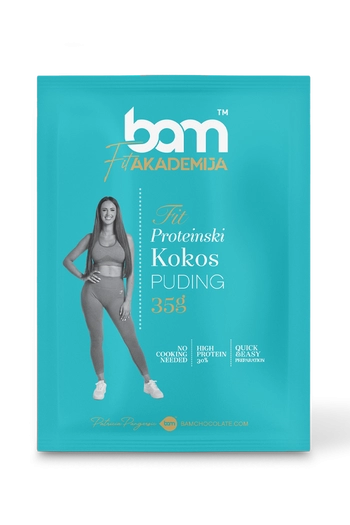 pudding protéiné noix de coco avec édulcorant