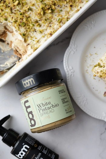 Pâte à tartiner aux pistaches et au chocolat blanc, 200 g