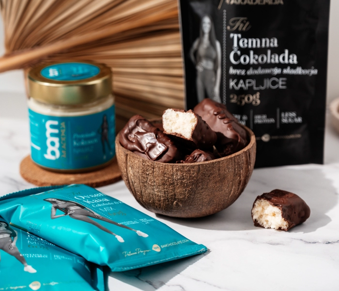 chocolats fit bounty faits maison