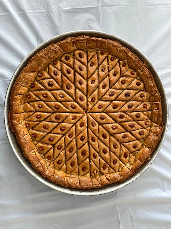 gteau au fromage baklava