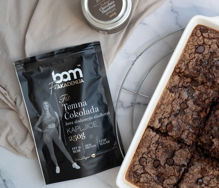 flocons davoine au brownie cuits au four
