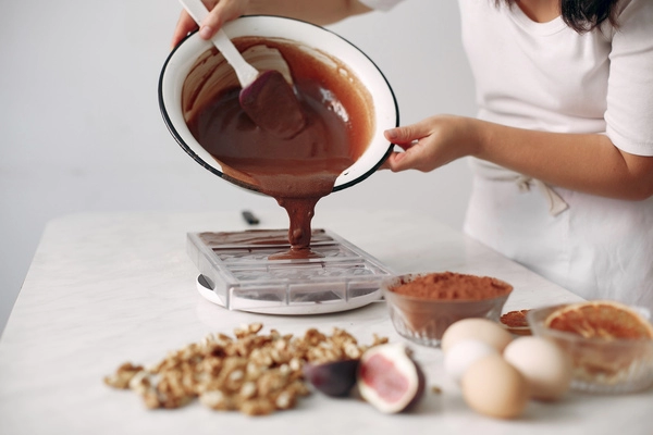 crème au chocolat pour le gteau