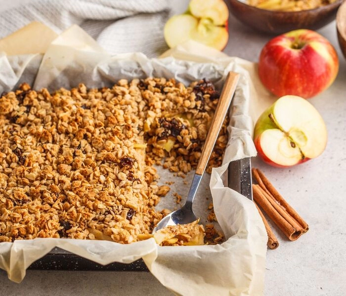 crumble simple aux pommes