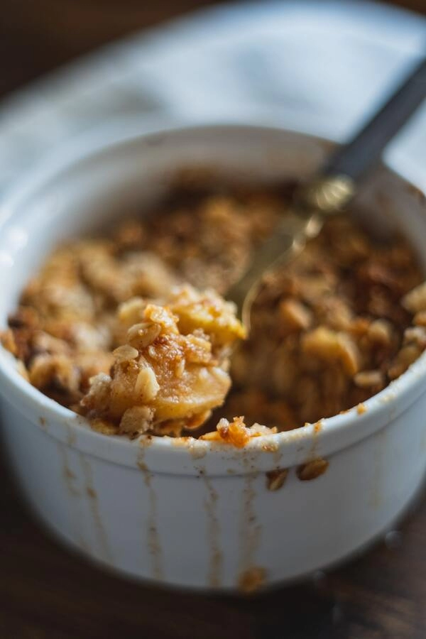 crumble aux pommes