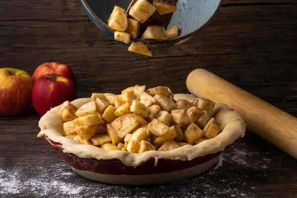 pommes parfumées à la cannelle