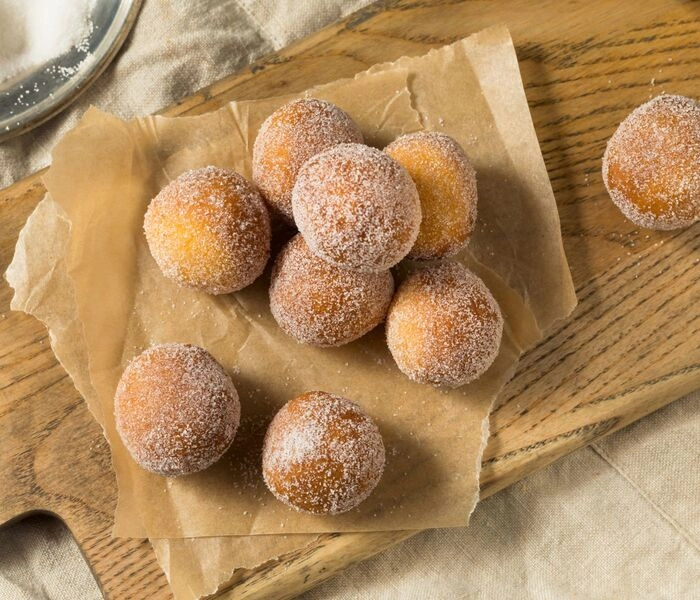 boules de banane sucrées