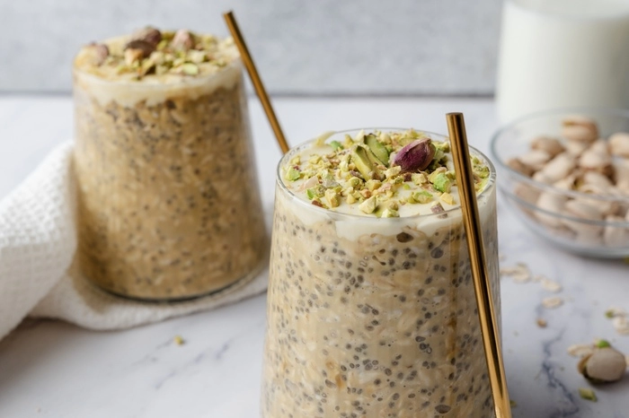 oats de nuit fit pistache