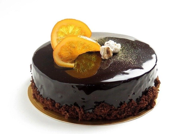 gteau au chocolat et à lorange