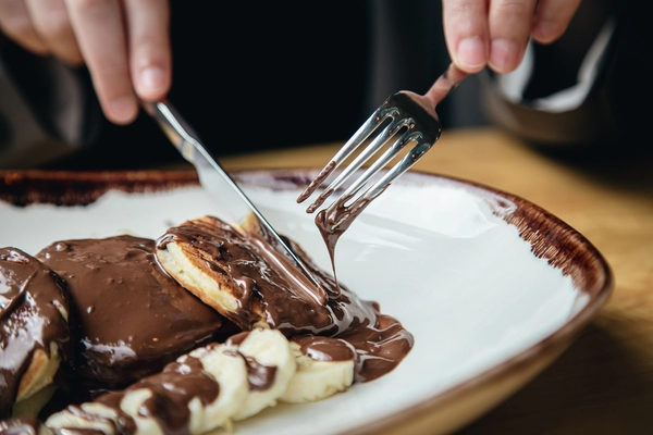 crème au chocolat végétalienne