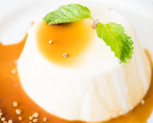 panna cotta aux fruits de la passion