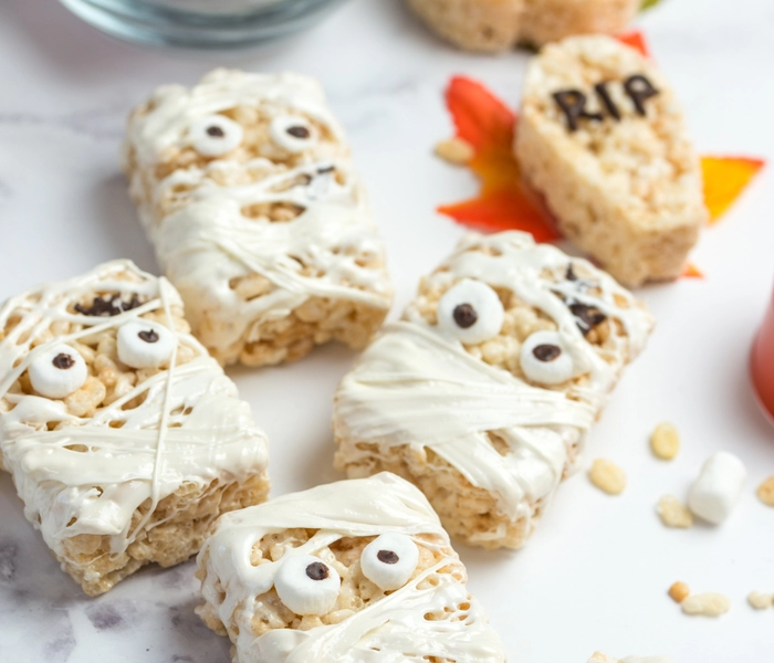 des momies croustillantes pour halloween