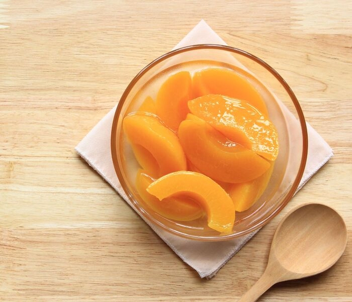 compote de pêches
