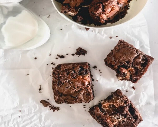 brownies fourrés au cheesecake