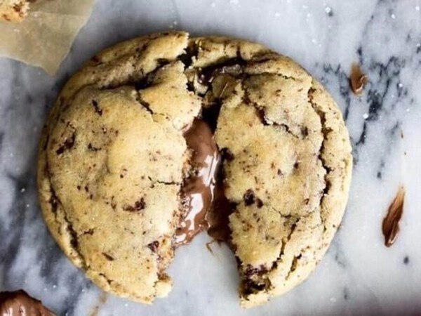biscuits au chocolat avec pte à tartiner au cacao premium