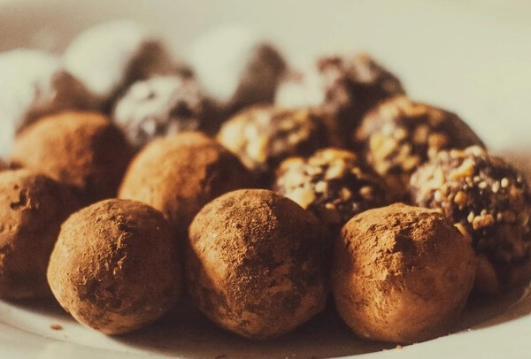 truffes au chocolat classiques