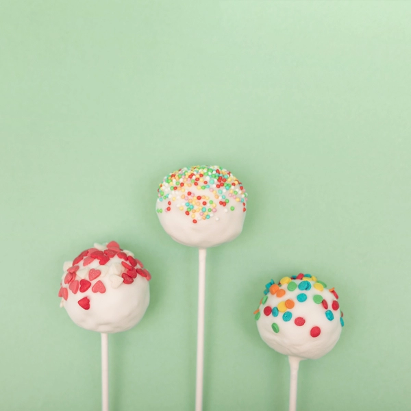 cake pops à la pistache