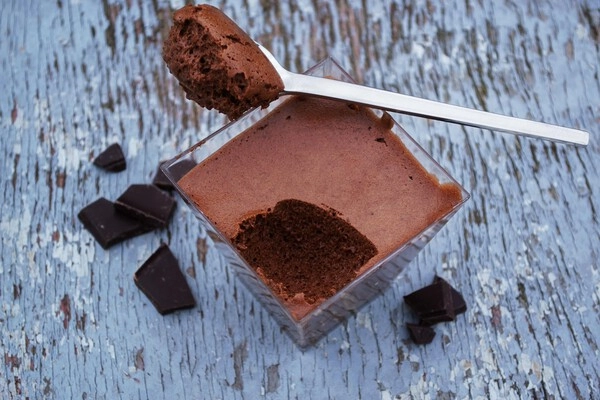 cubes de noix de coco à lorange