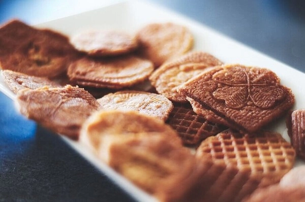 chocolat - gaufrettes aux noix