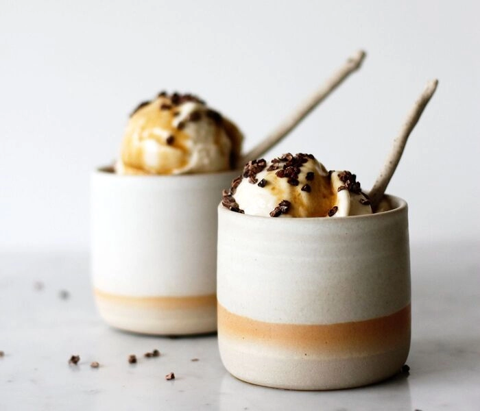 affogato au caramel