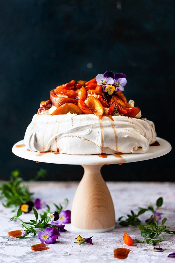pavlova aux fruits dhiver