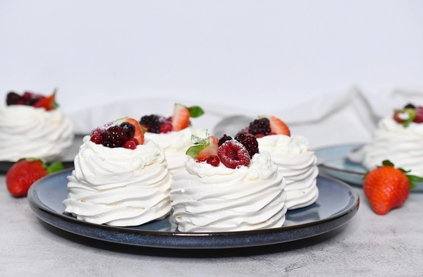 mini gteaux pavlova