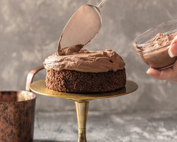 gteau au chocolat et au vin rouge