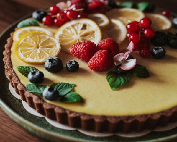 tarte au citron crémeuse
