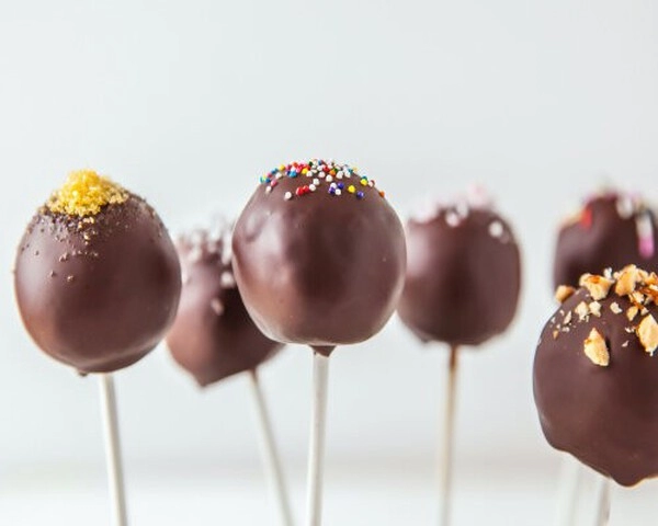 sucettes au chocolat