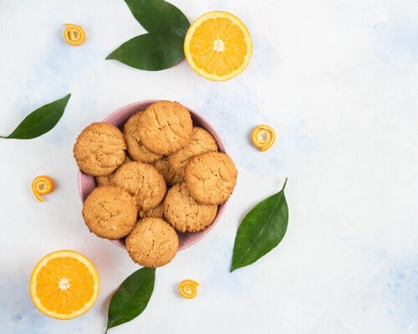 biscuits en pte brisée au citron et à la noix de coco
