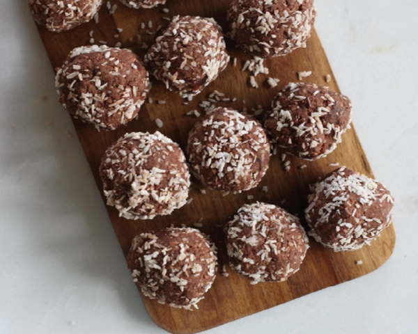 boules de rhum à base de restes de génoise