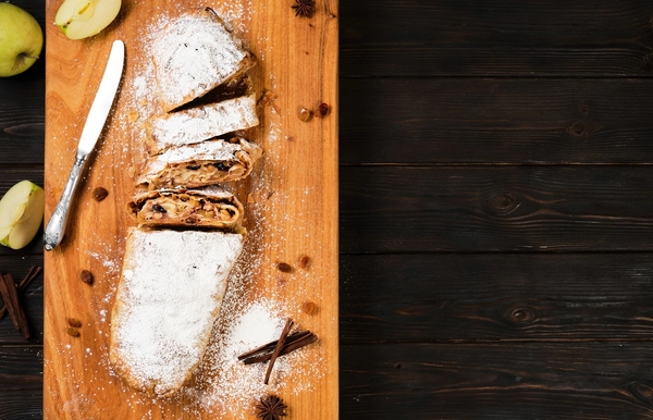 recette classique du strudel aux pommes