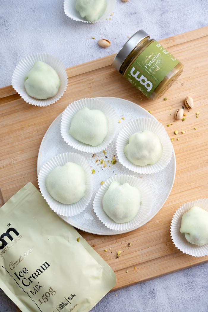 Mochi à la pistache