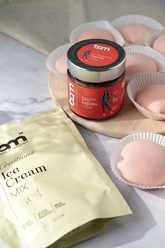 Mochi aux fruits rouges
